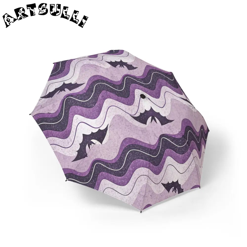 JAKKOUTTHEBXX Bat Wave Semi-Automatic Foldable Umbrella