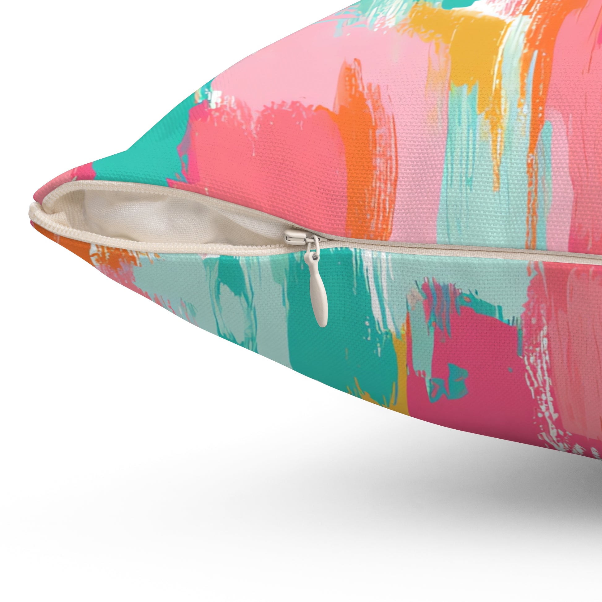 Preppy Pixel Bloom Spun Polyester Square Pillow, Artsulli - Art is Long, Life is Short, Home Decor, , , , , , , 