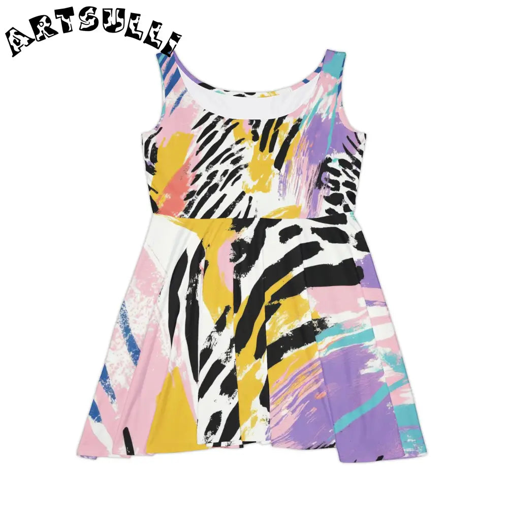 JAKKOUTTHEBXX Wild Zebra Stripes x Paint Brush Strokes Multi-Color