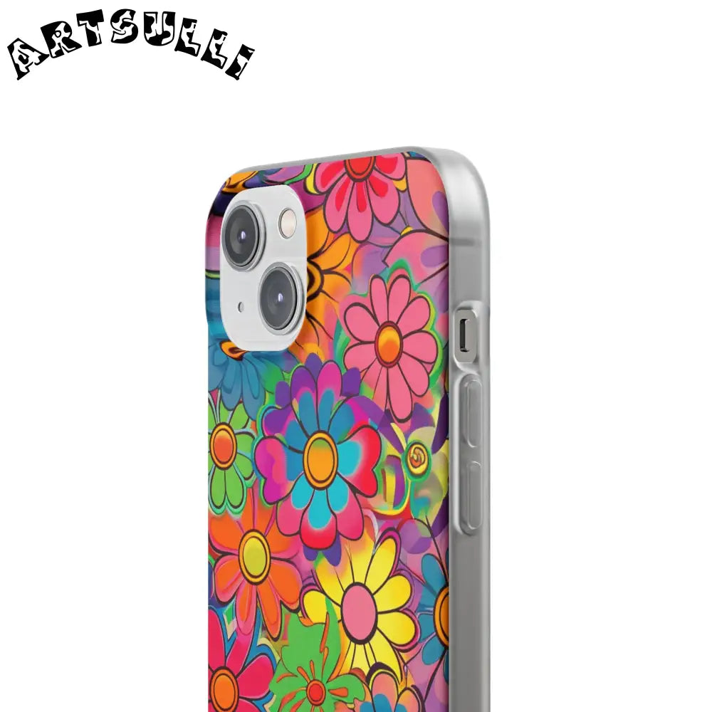 JAKKOUTTHEBXX Chromatic Daisy Dream Flexi Cases JAKKOUTTHEBXX