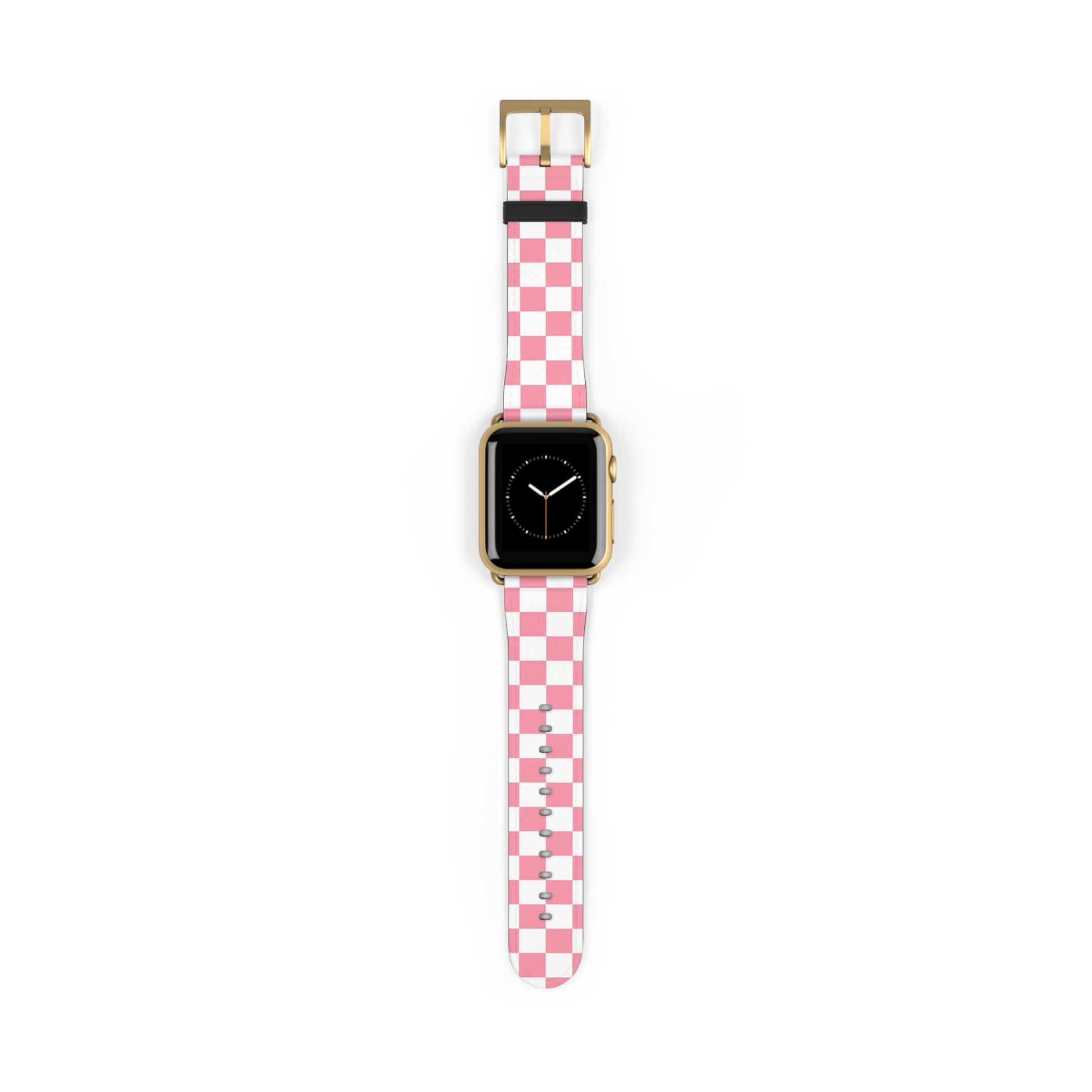 Brigandine Checkered Scene Watch Band, Artsulli - Art is Long, Life is Short, Accessories, Size, 38 - 41 mm, Color, Gold Matte, , , 16859218705690166389
