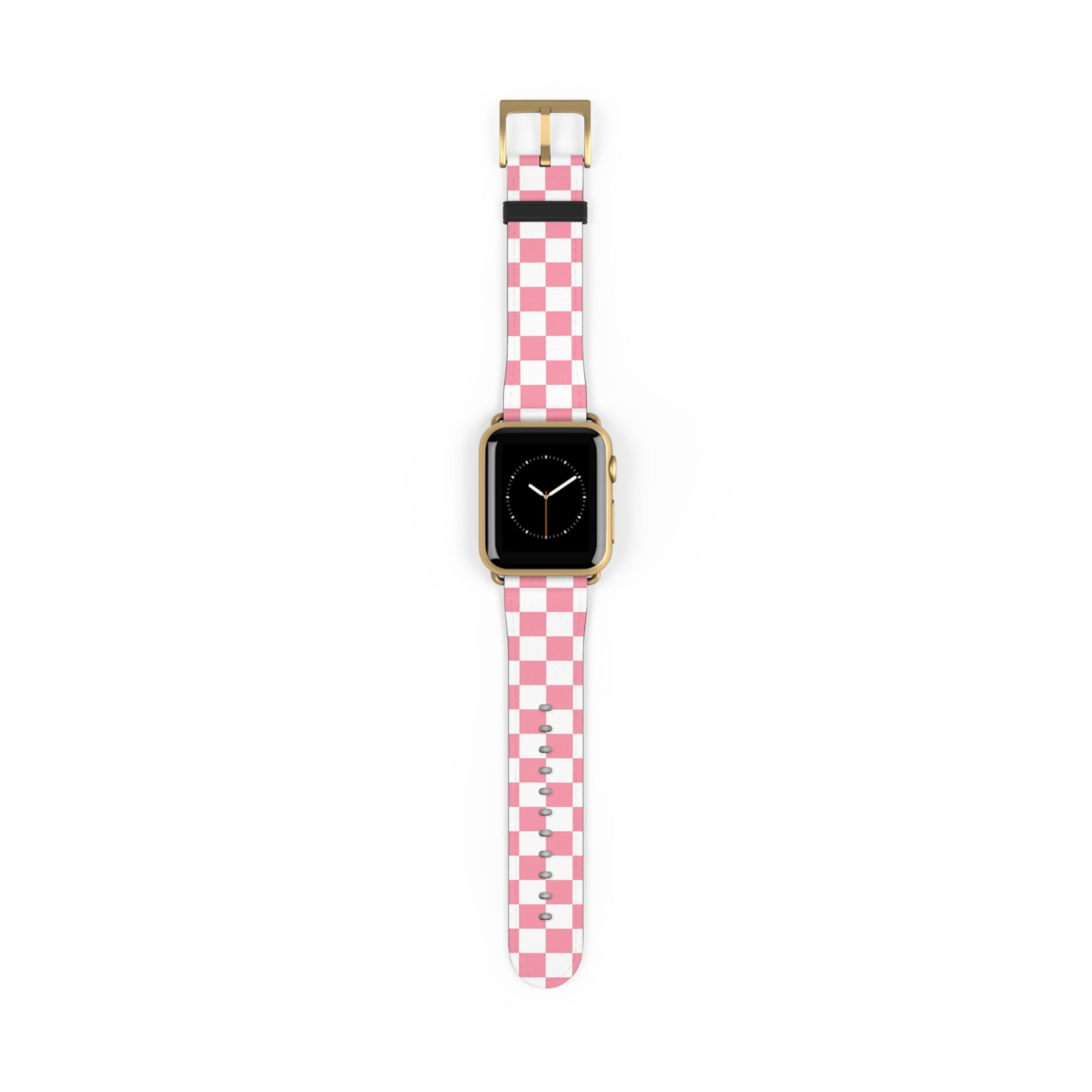 Brigandine Checkered Scene Watch Band, Artsulli - Art is Long, Life is Short, Accessories, Size, 38 - 41 mm, Color, Gold Matte, , , 16859218705690166389