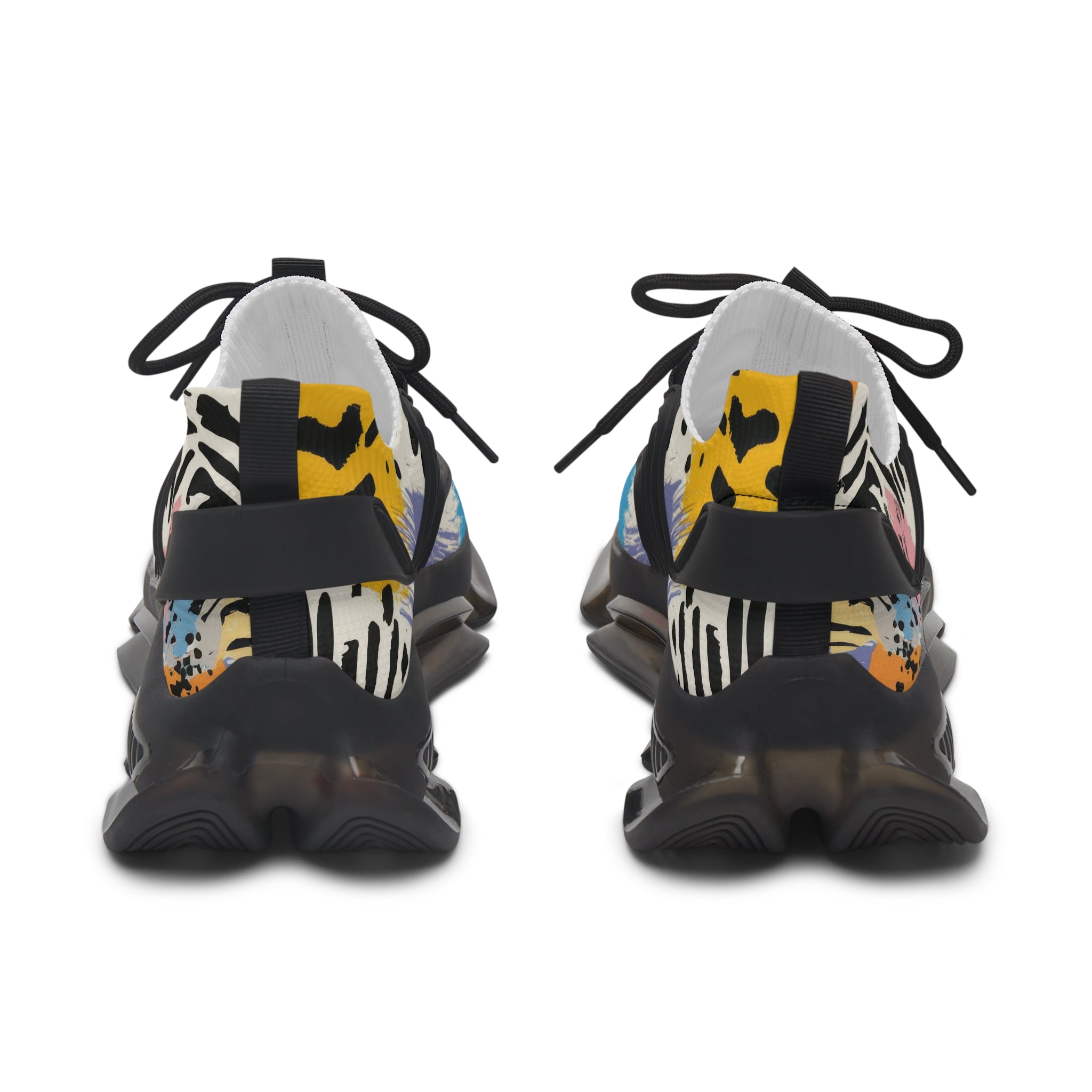 Rae Zebra Rhapsody II Women's Mesh Sneakers, Artsulli - Art is Long, Life is Short, Shoes, , , , , , , 