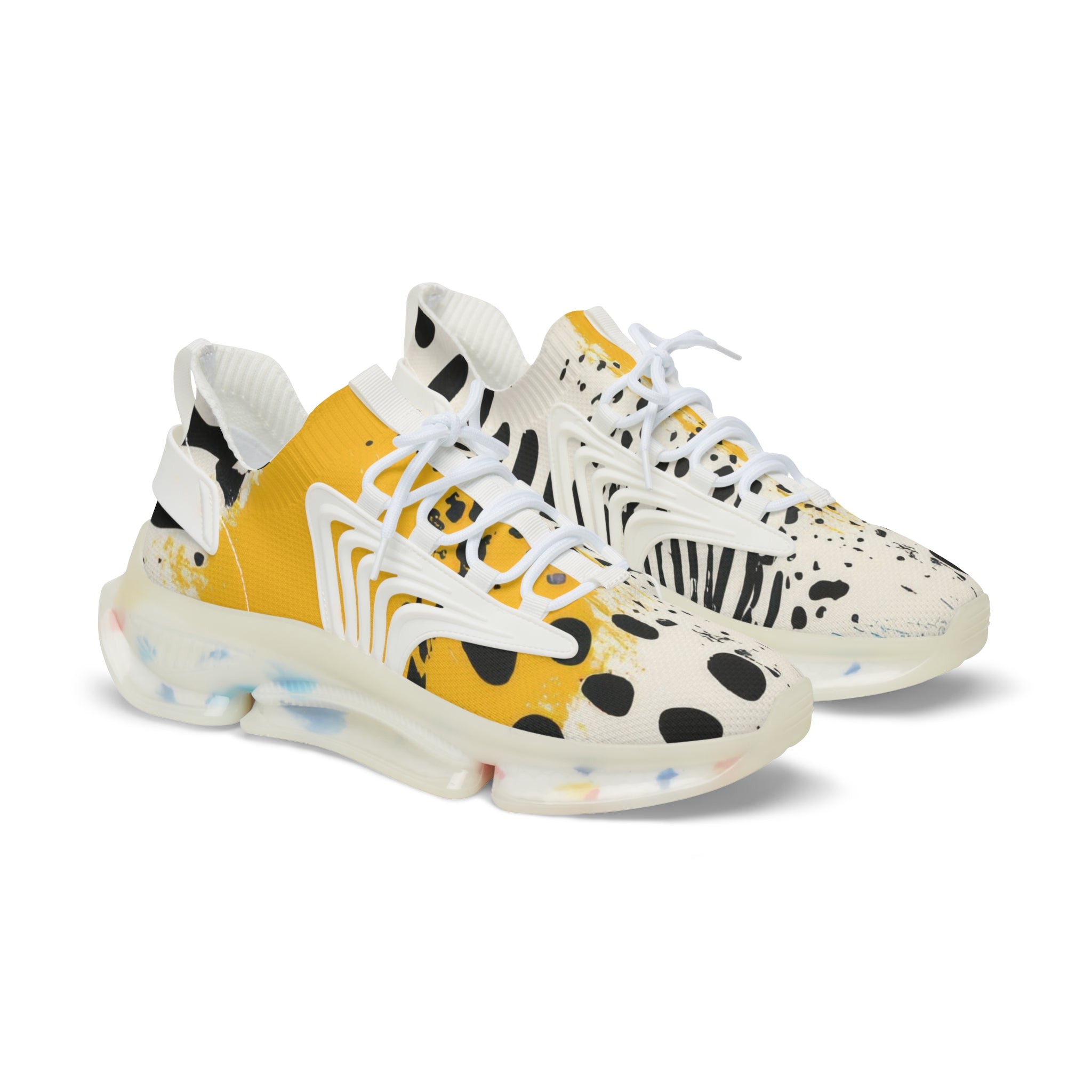 Rae Zebra Rhapsody Men's Mesh Sneakers, Artsulli - Art is Long, Life is Short, Shoes, Color, White sole, Size, US 5, , , 10067257549204
