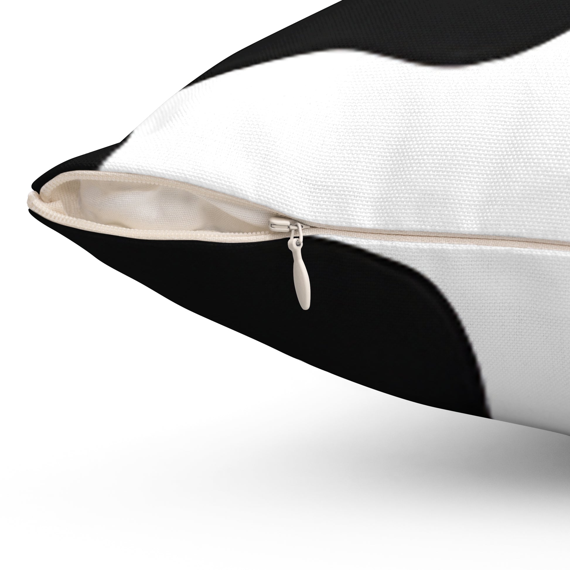 Cow Print Focus Spun Polyester Square Pillow, Artsulli - Art is Long, Life is Short, Home Decor, , , , , , , 