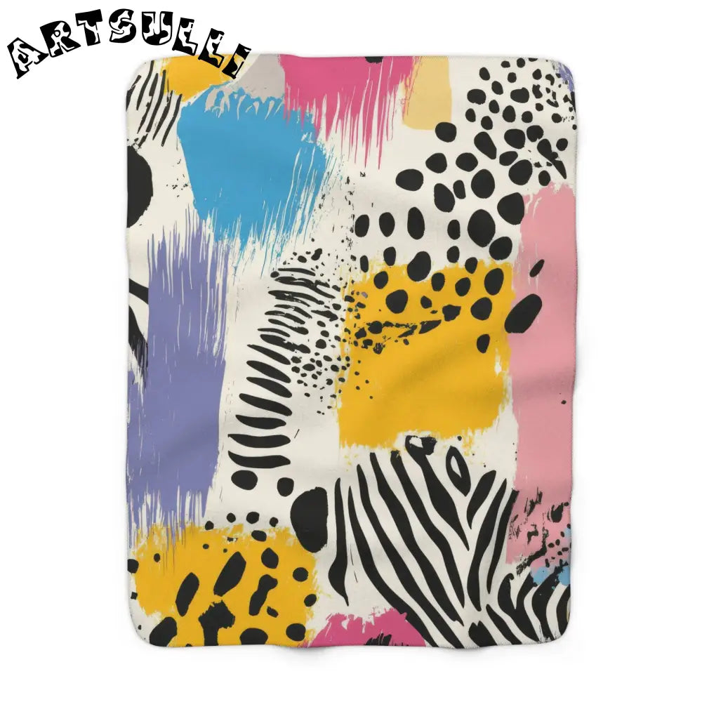 JAKKOUTTHEBXX Animal Print x Paint Brush Strokes Multi-Color II