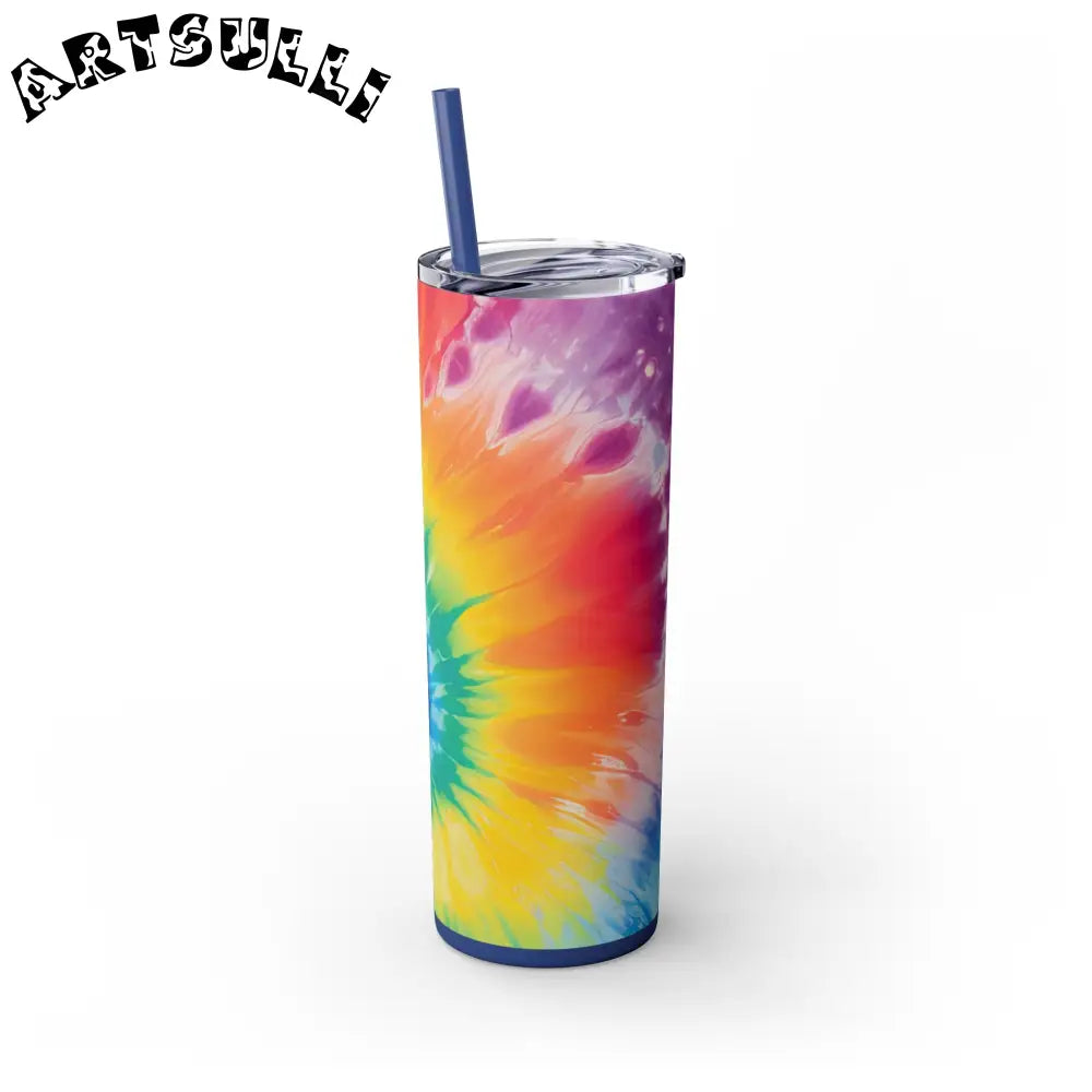 JAKKOUTTHEBXX Colorful Tie-Dye Insulated Tumbler 2025