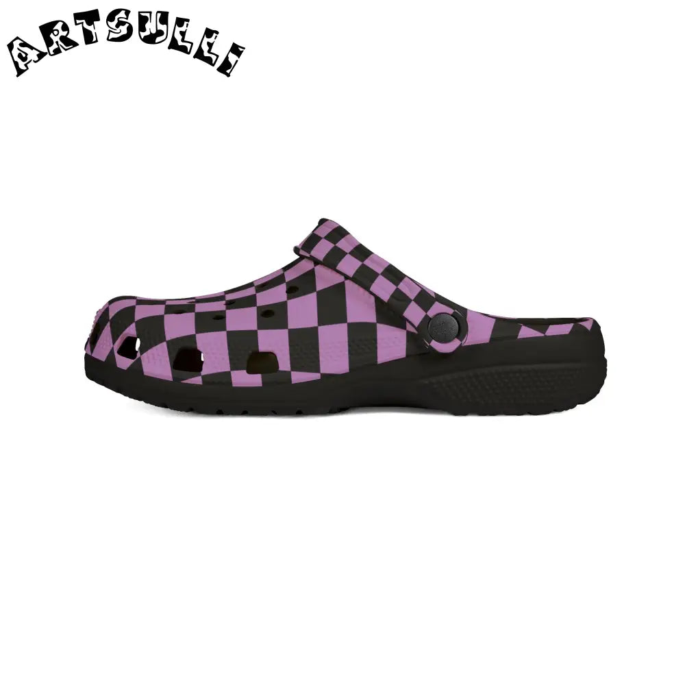 JAKKOUTTHEBXX Pixel Punk Vision EVA Foam Rubber Shoes (AOP)