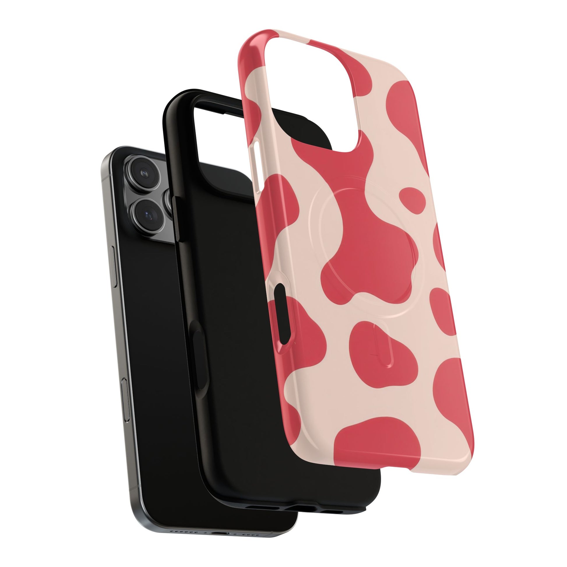 Red Jungle Cow Tough Magnetic Cases, Artsulli - Art is Long, Life is Short, Phone Case, , , , , , , 
