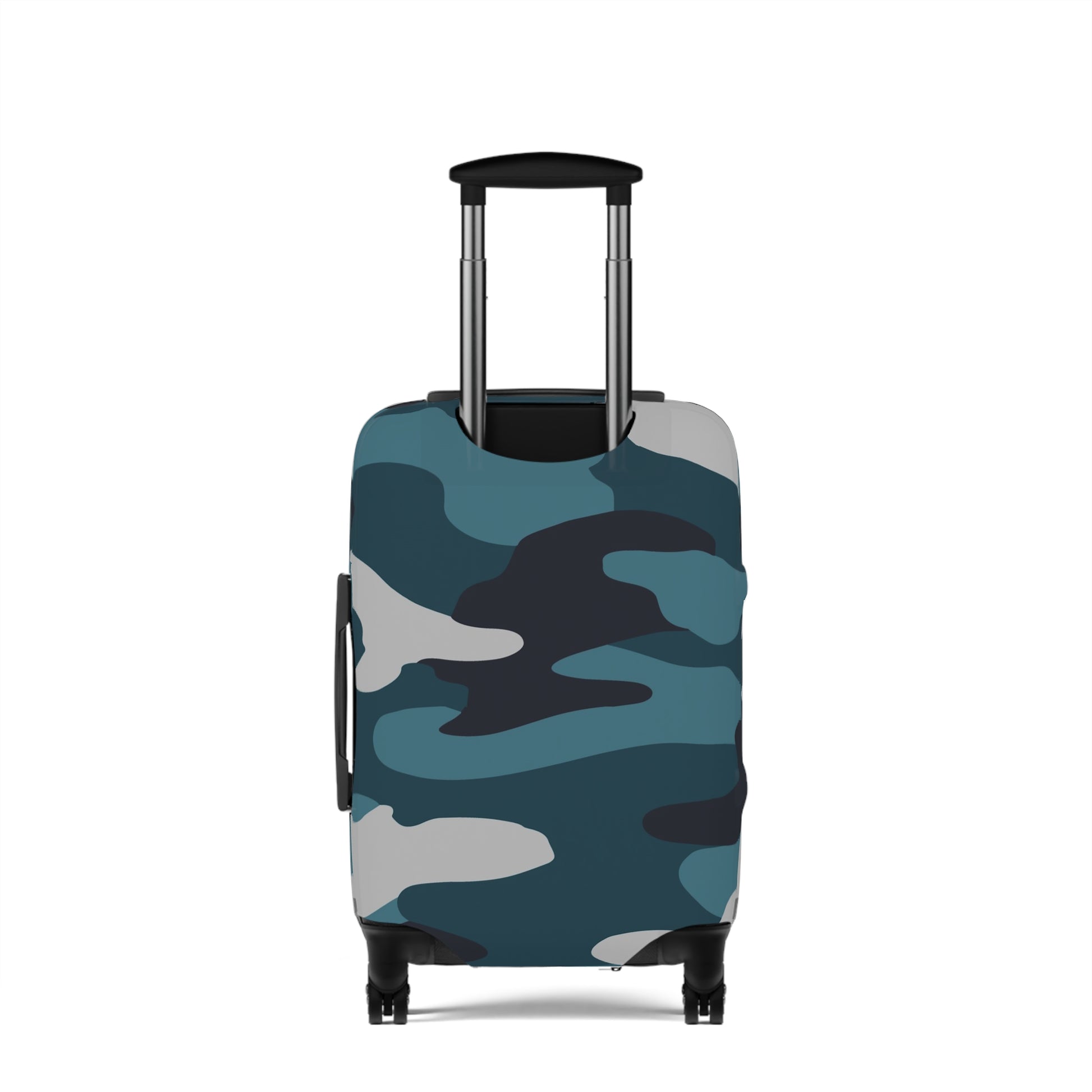 Blue Camouflage Luggage Cover, Artsulli - Art is Long, Life is Short, Accessories, , , , , , , 