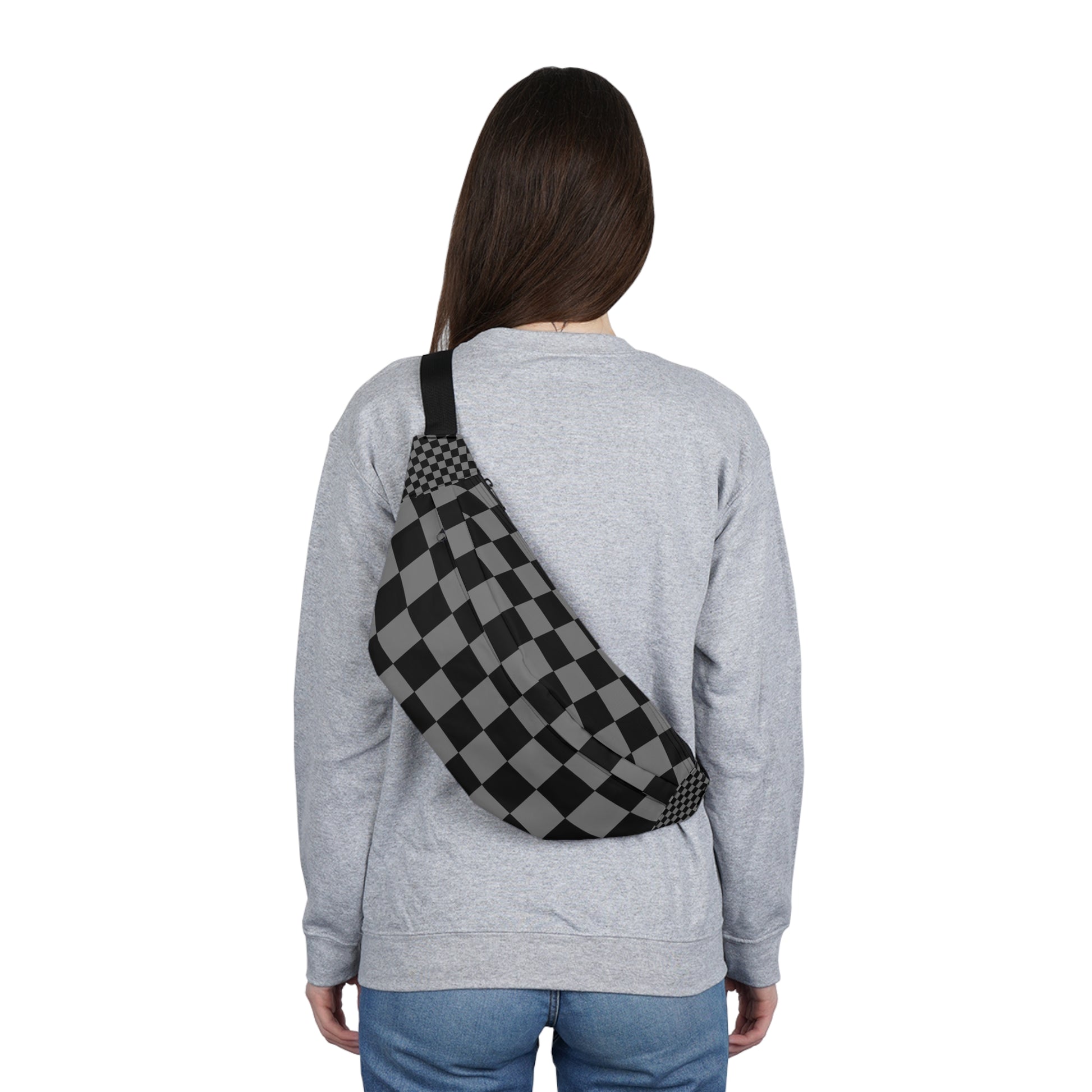 8K Void Surfer Large Fanny Pack, Artsulli - Art is Long, Life is Short, Bags, , , , , , , 