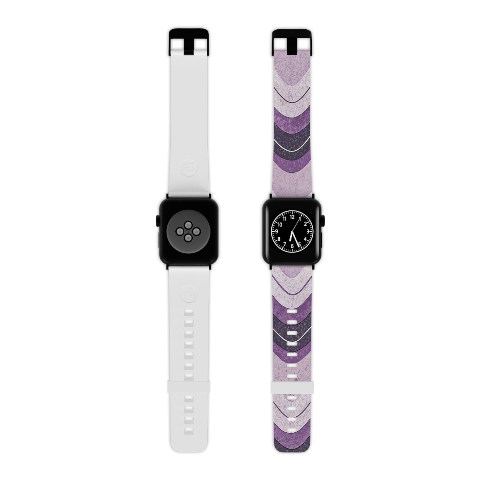 Bat Wave Watch Band for Apple Watch, Artsulli - Art is Long, Life is Short, Accessories, Size, 7.5'' × 0.75'' / 38 - 40 mm, Color, Black, , , 47901539618036