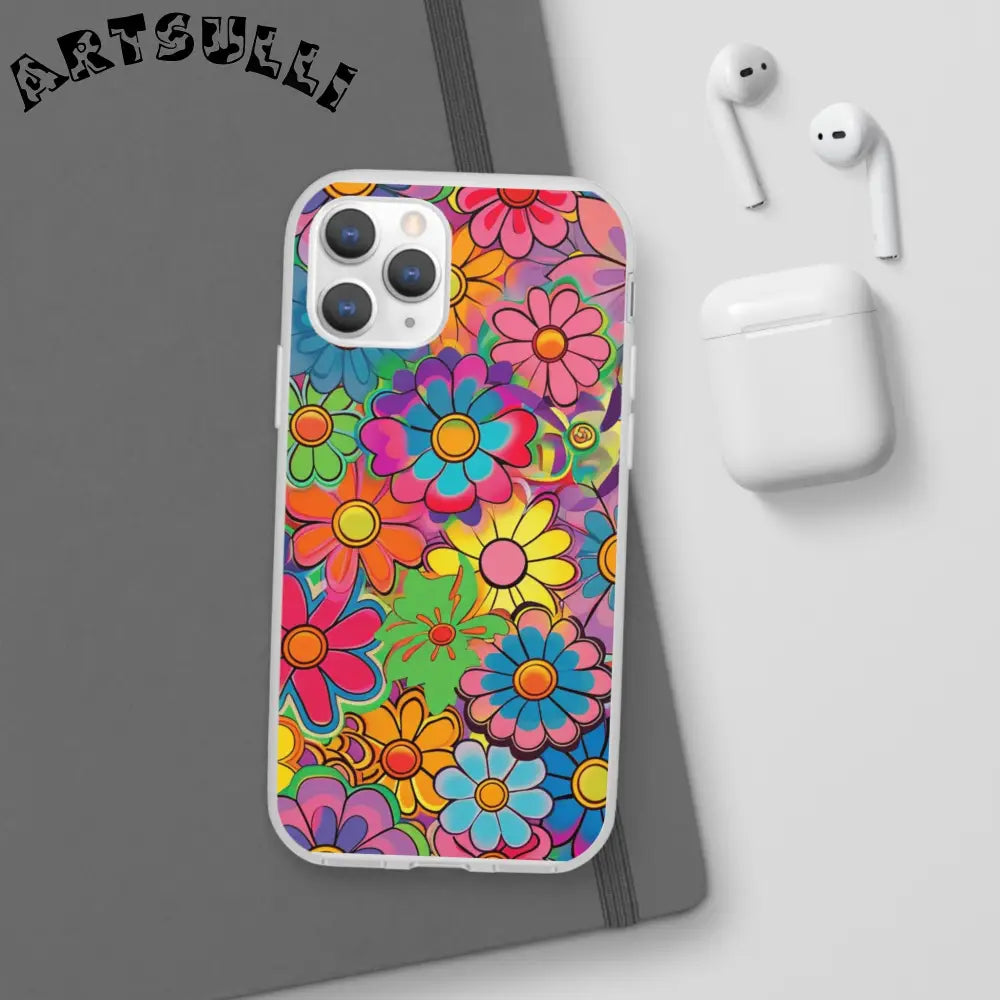 JAKKOUTTHEBXX Chromatic Daisy Dream Flexi Cases JAKKOUTTHEBXX