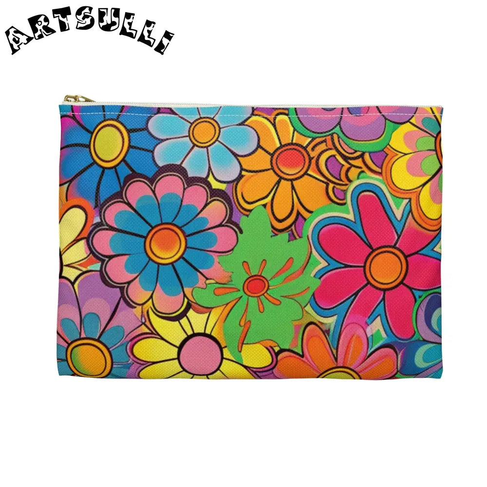 JAKKOUTTHEBXX Chromatic Daisy Dream II Accessory Pouch JAKKOUTTHEBXX