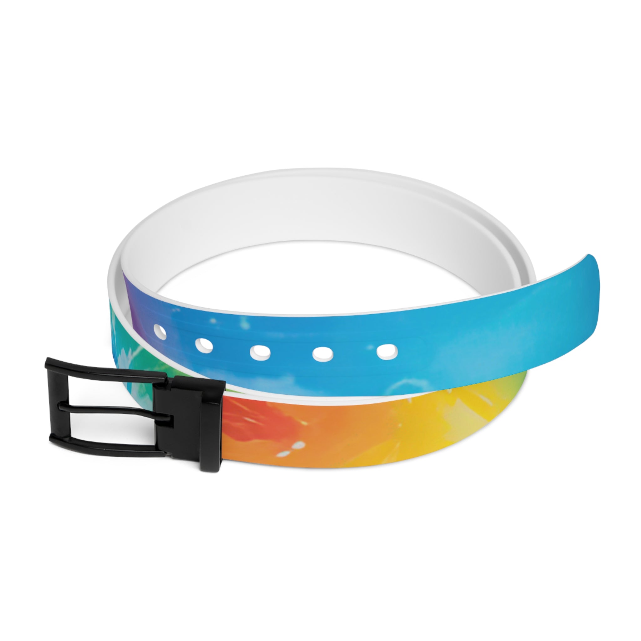 Tie Dye Belt, Artsulli - Art is Long, Life is Short, Accessories, Material, Black Metal, Size, 50'', , , 33363671324364880355