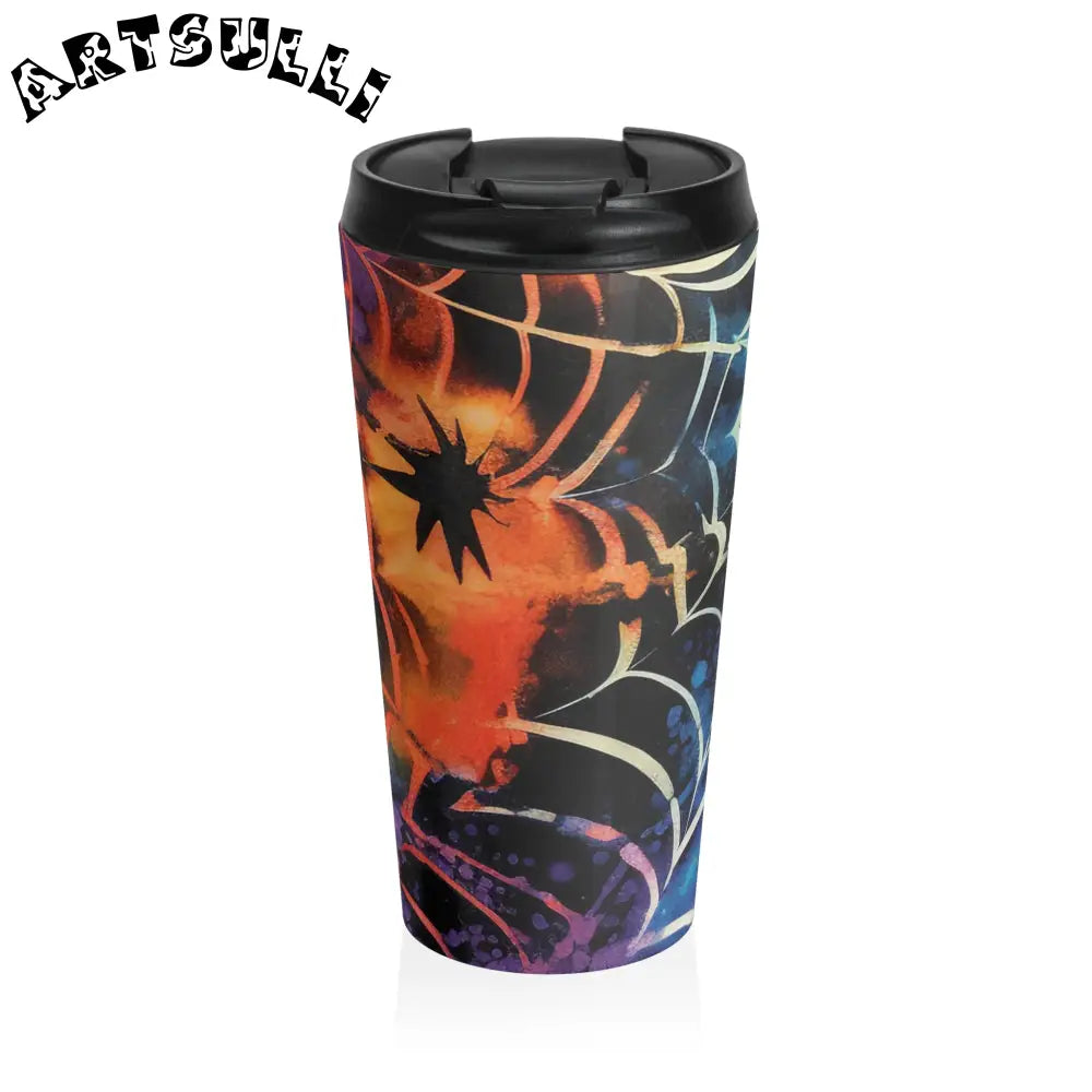 JAKKOUTTHEBXX Spider Web Stainless Steel Travel Mug 2025