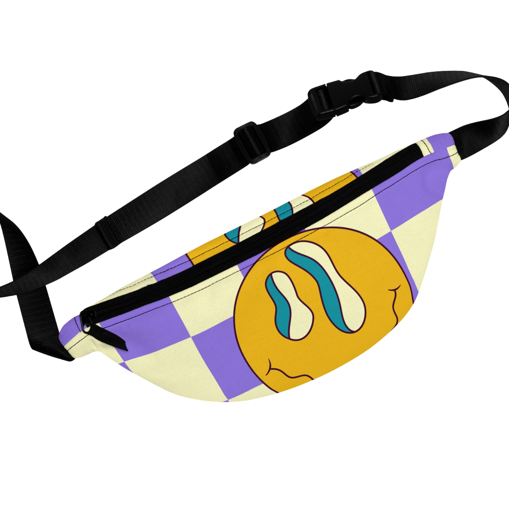 Trippy Flower Power Motifs Fanny Pack, Artsulli - Art is Long, Life is Short, Bags, Size, One size, , , , , 13629839554817