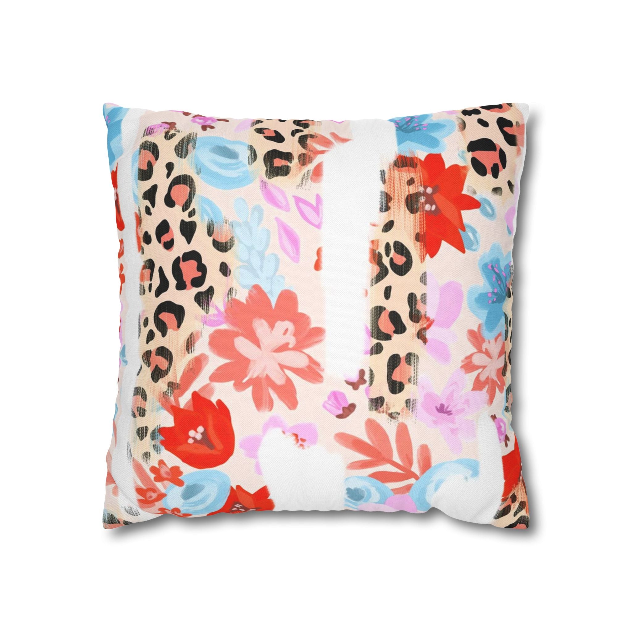 Spun Polyester Square Pillowcase
