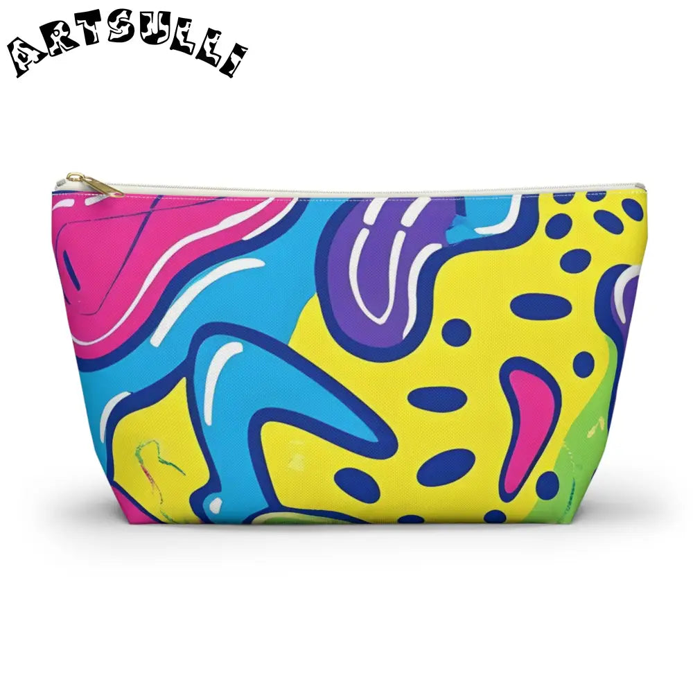 JAKKOUTTHEBXX Colorful Abstract T-Bottom Pouch 2025