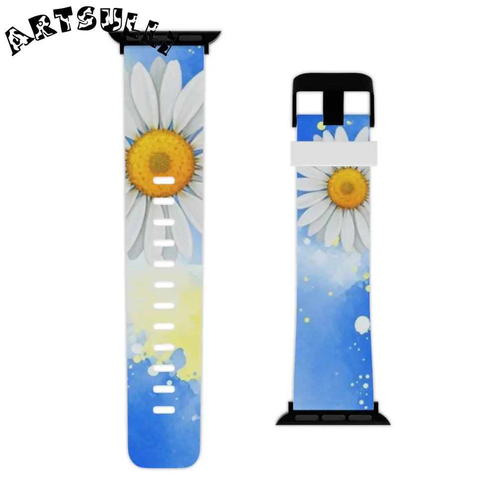 JAKKOUTTHEBXX Daisies Watch Band for Apple Watch JAKKOUTTHEBXX