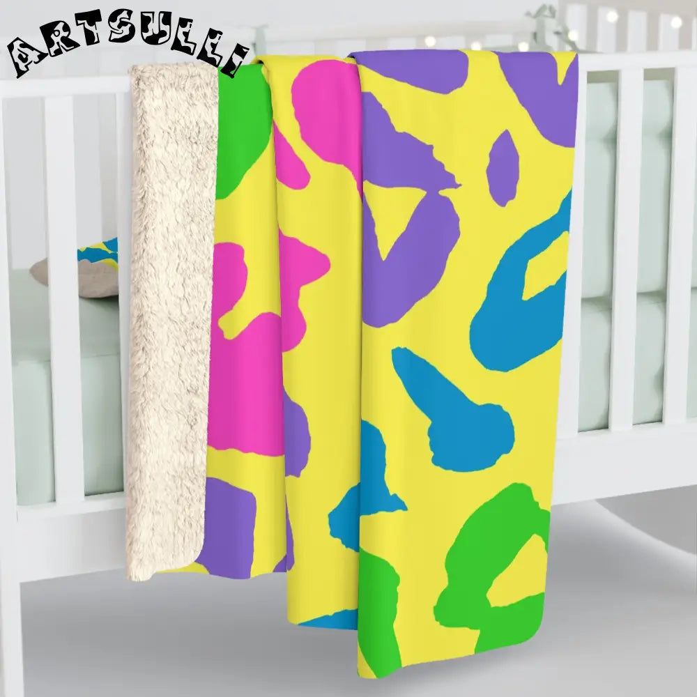 JAKKOUTTHEBXX Sherpa Fleece Blanket JAKKOUTTHEBXX Artsulli - Art
