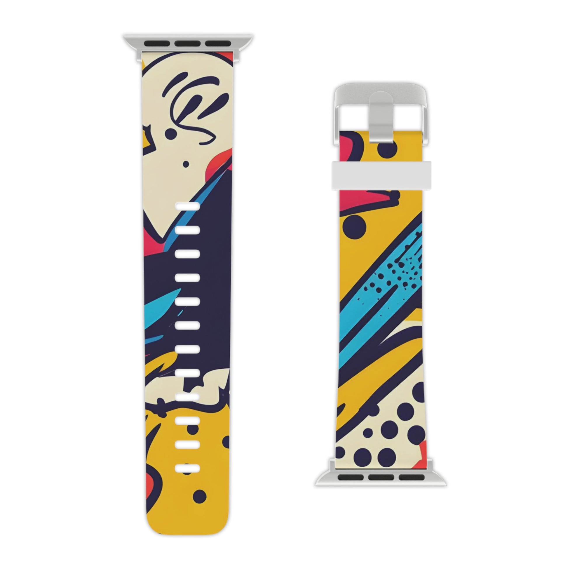 Comic x Pop Art II Watch Band for Apple Watch, Artsulli - Art is Long, Life is Short, Accessories, , , , , , , 