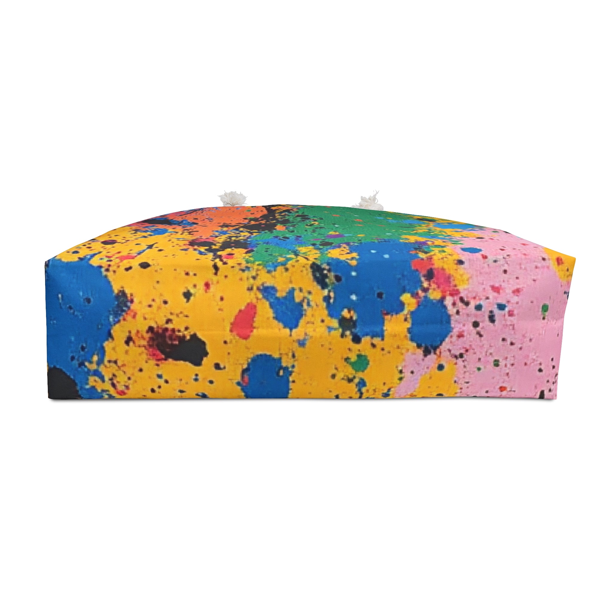 The Colors Of Paint Splatter Weekender Bag, Artsulli - Art is Long, Life is Short, Bags, , , , , , , 