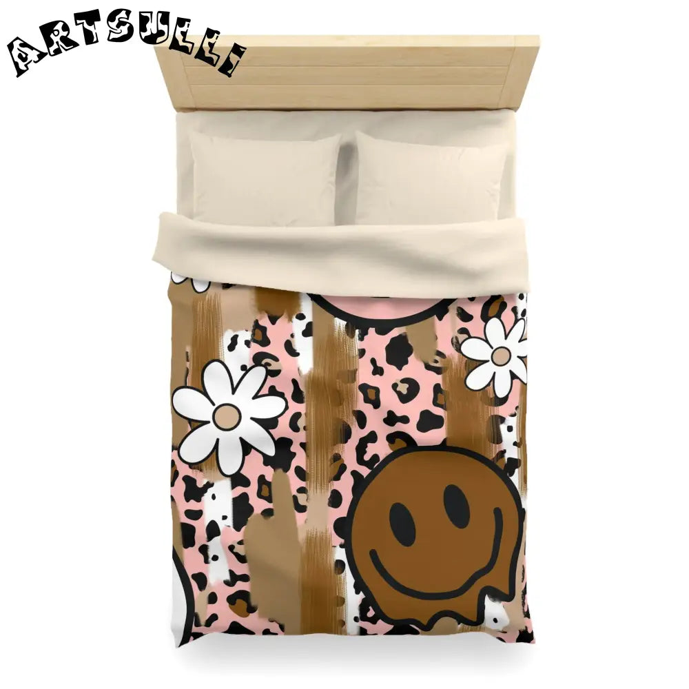 JAKKOUTTHEBXX Sutfin Ghosts Pop Art Microfiber Duvet Cover