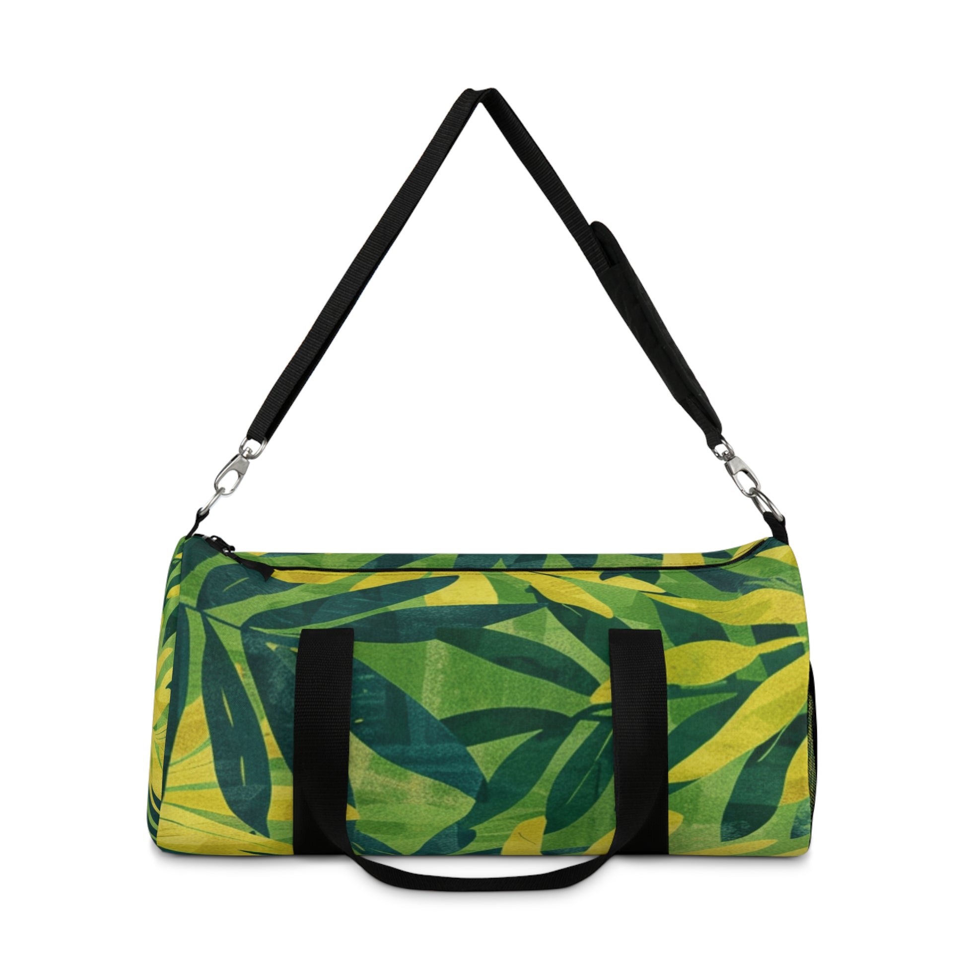 Green Leaf x Yellow Leaf x Tropical x Jungle Duffel Bag, Artsulli - Art is Long, Life is Short, Bags, , , , , , , 