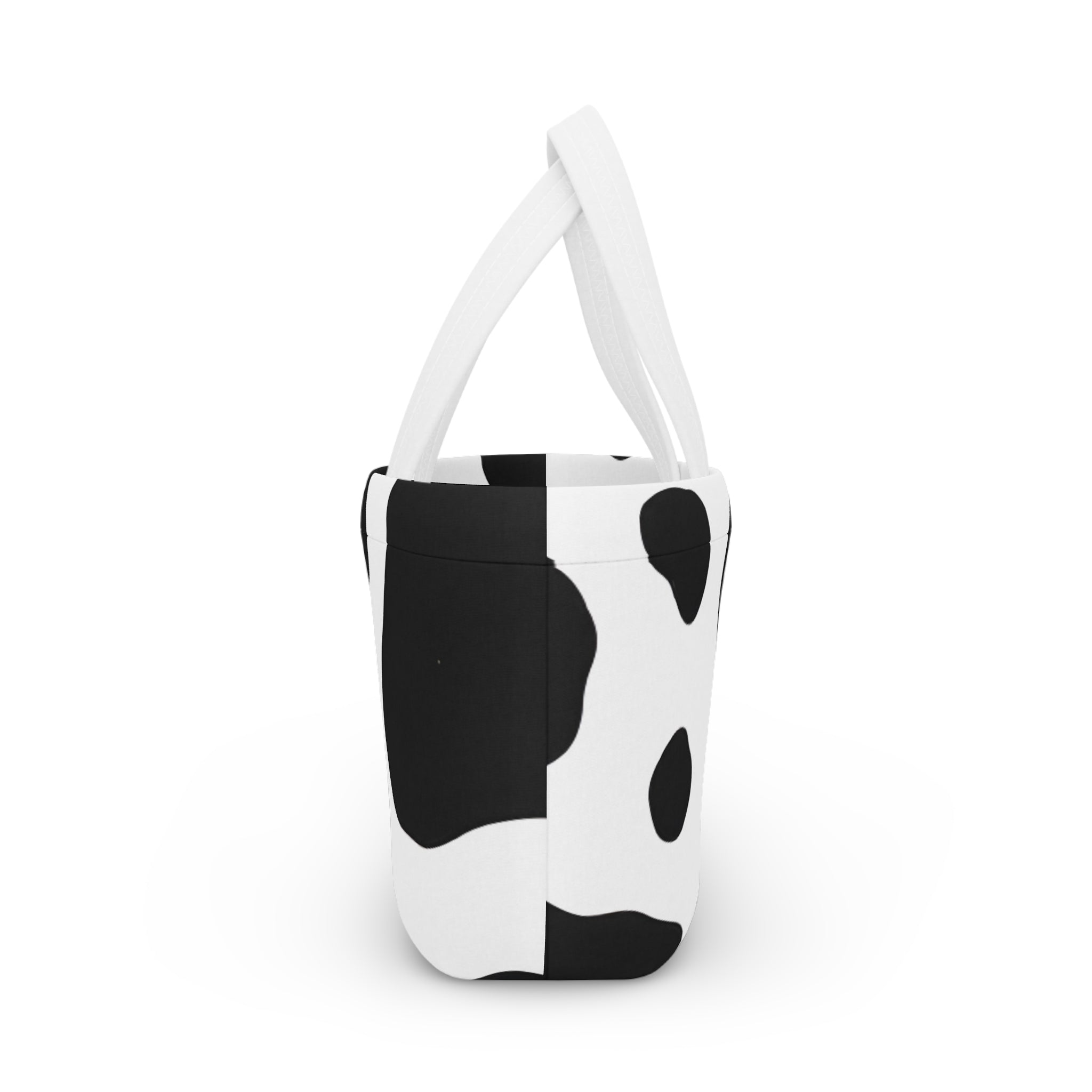 Cow Print Focus Lunch Bag, Artsulli - Art is Long, Life is Short, Bags, , , , , , , 
