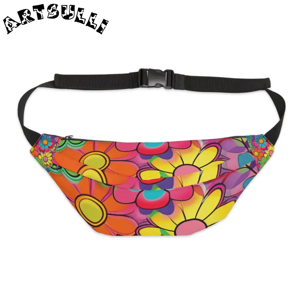 JAKKOUTTHEBXX Chromatic Daisy Dream Large Fanny Pack JAKKOUTTHEBXX