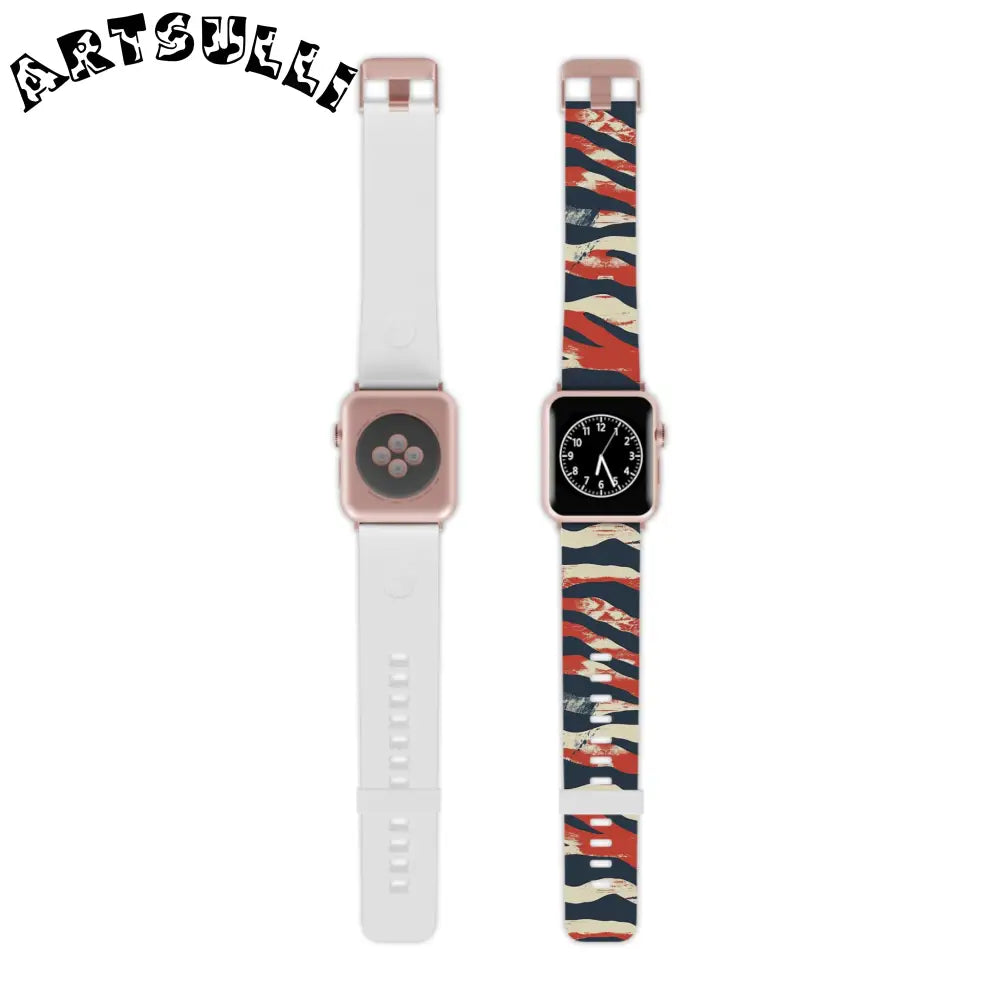 JAKKOUTTHEBXX Capricious Tiger Wave Watch Band for Apple Watch