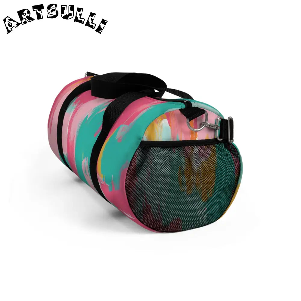 JAKKOUTTHEBXX Preppy Pixel Bloom Duffel Bag JAKKOUTTHEBXX Artsulli