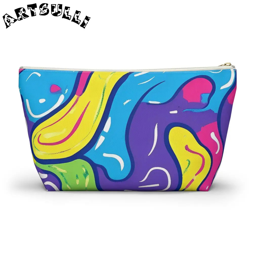 JAKKOUTTHEBXX Colorful Abstract T-Bottom Pouch 2025