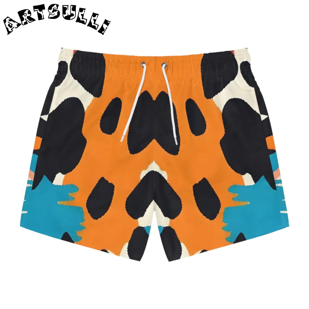 JAKKOUTTHEBXX Wild Brush Strokes x Animal Print Multi-Color Swim
