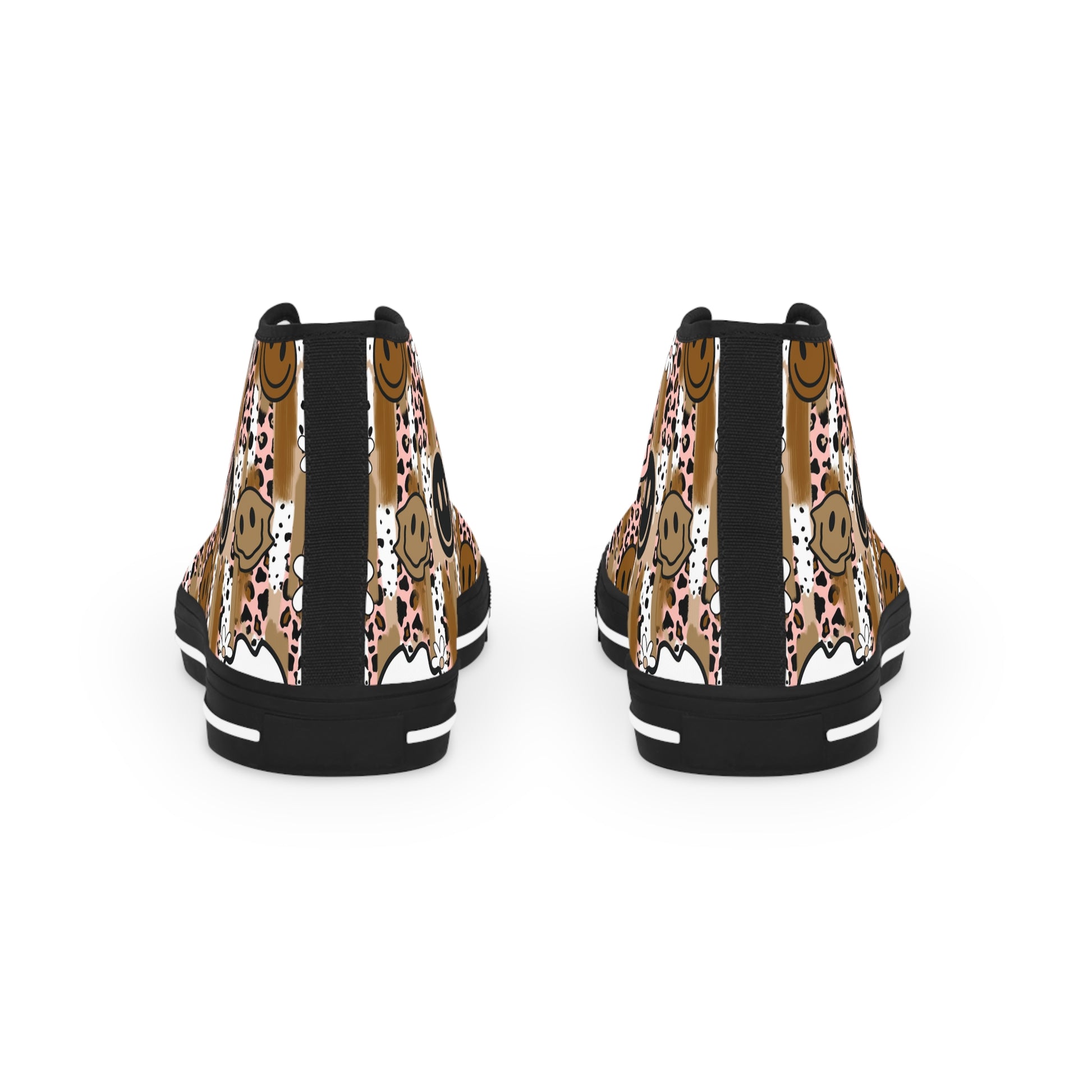 Sutfin Ghosts Pop Art II Men's High Top Sneakers, Artsulli - Art is Long, Life is Short, Shoes, , , , , , , 