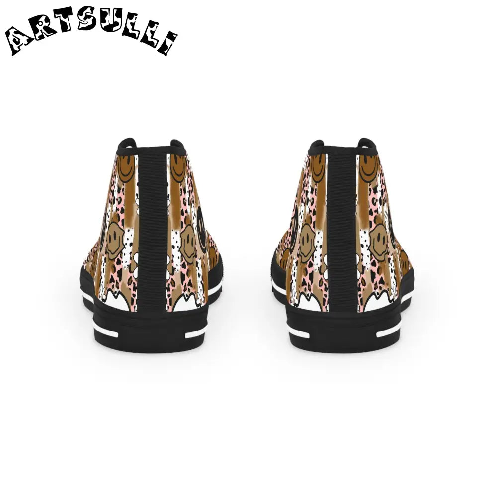 JAKKOUTTHEBXX Sutfin Ghosts Pop Art II Men’s High Top Sneakers