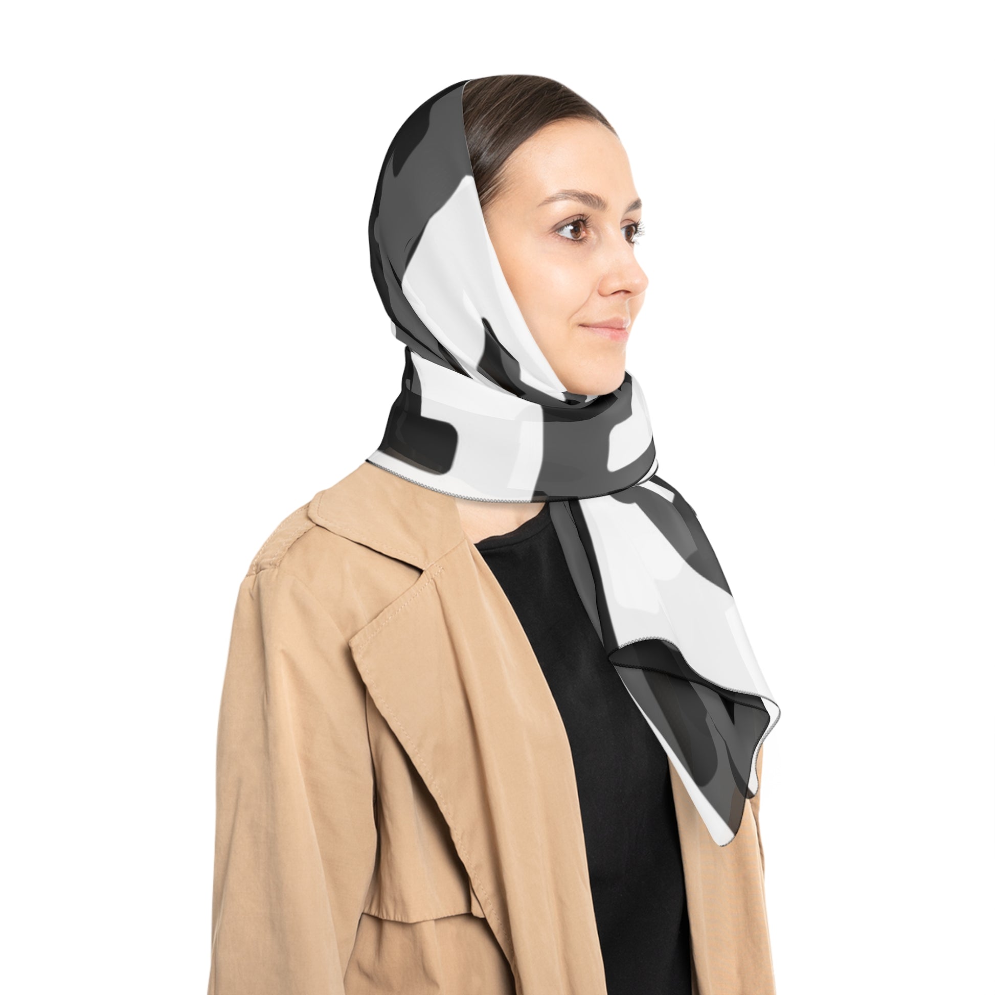 AI Chess Procedural Palace Poly Scarf, Artsulli - Art is Long, Life is Short, Accessories, , , , , , , 