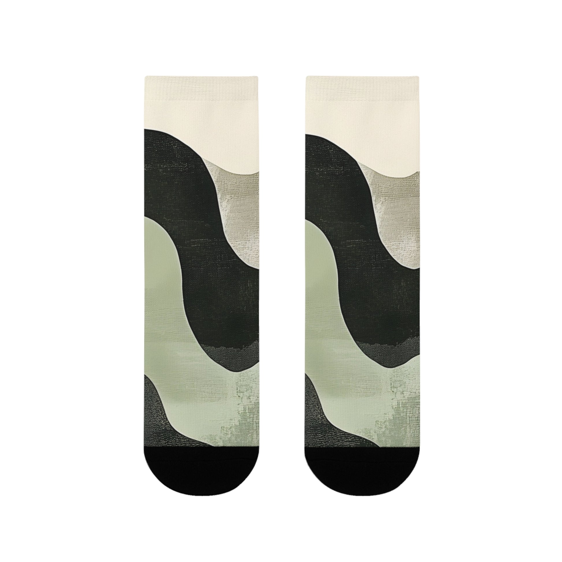 Focusing on Camouflage and Mystery Sublimation Crew Socks (EU), Artsulli - Art is Long, Life is Short, All Over Prints, , , , , , , 