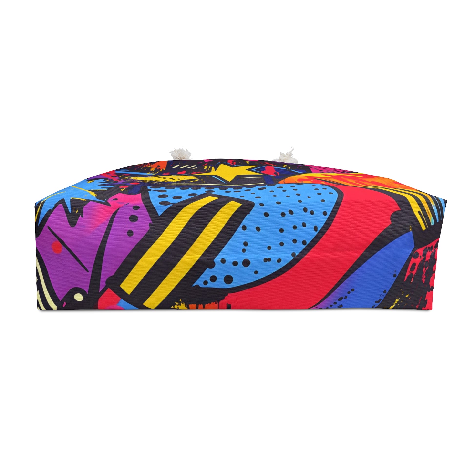 Retro Riot 80s Graffiti Stars Weekender Bag, Artsulli - Art is Long, Life is Short, Bags, , , , , , , 