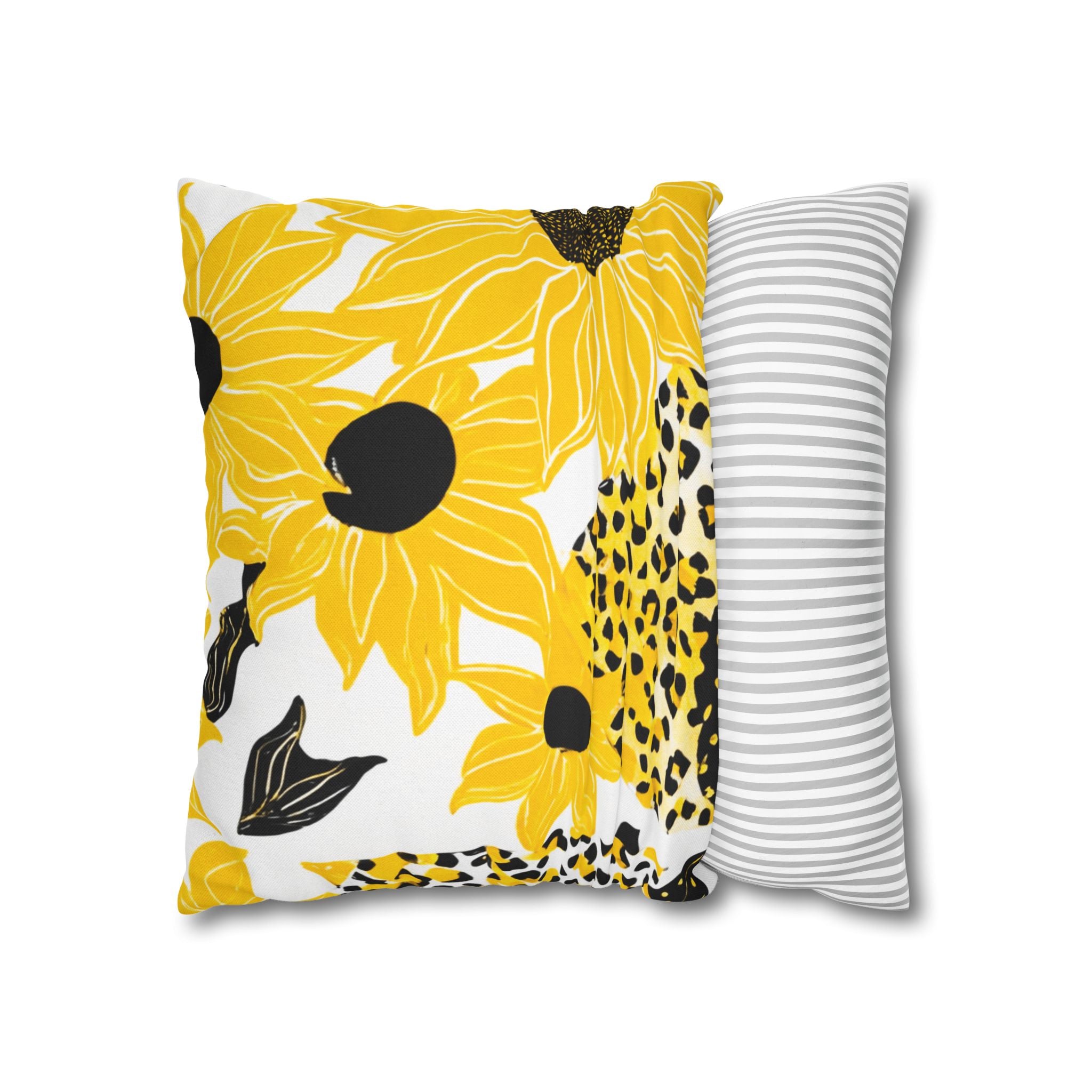 Spun Polyester Square Pillowcase, Artsulli - Art is Long, Life is Short, Home Decor, , , , , , , 