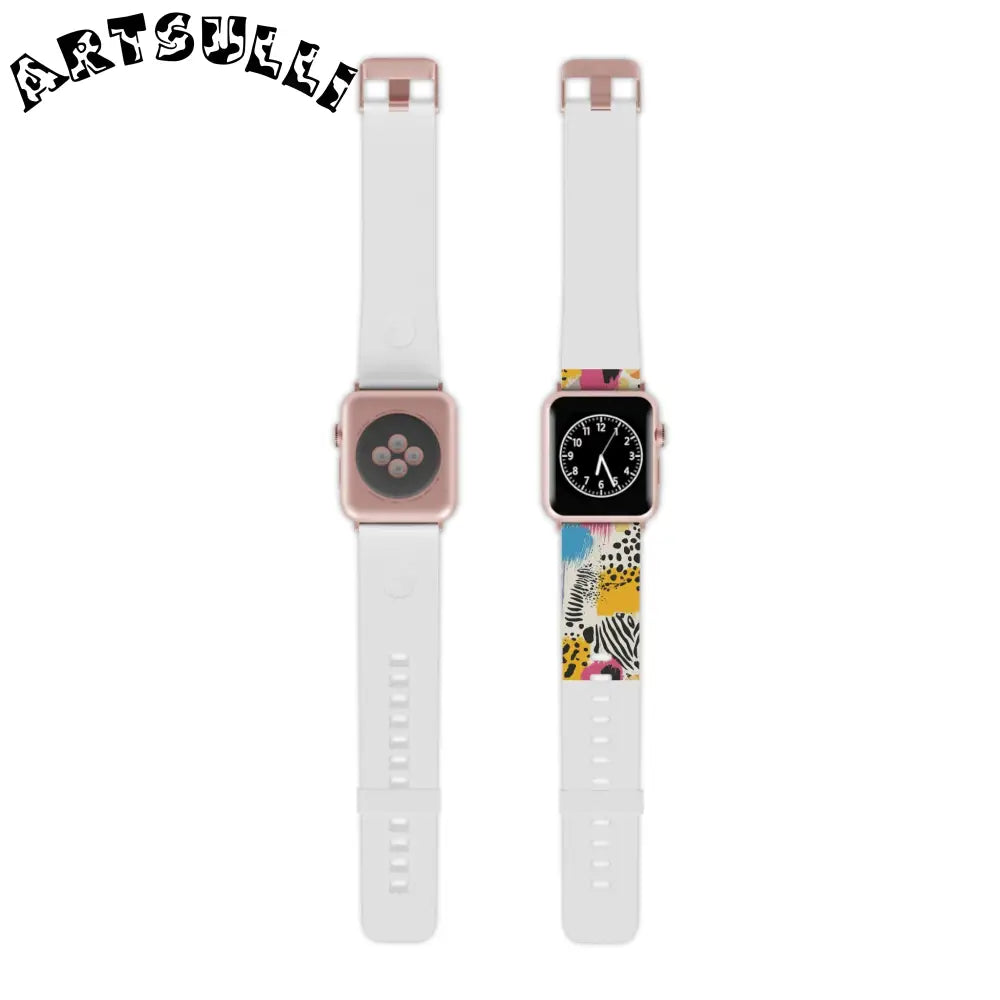 JAKKOUTTHEBXX Rae Zebra Rhapsody Watch Band for Apple Watch