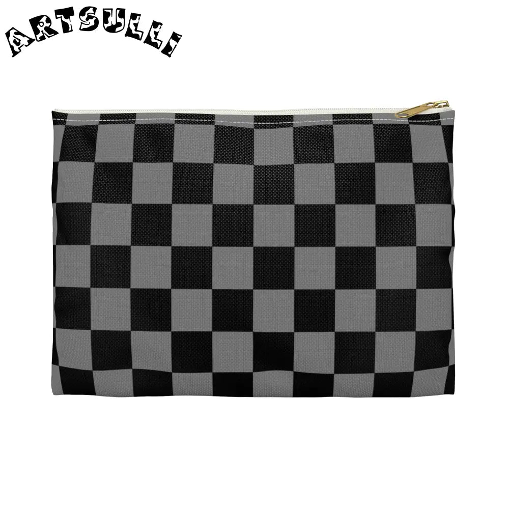 8K Void Surfer Accessory Pouch, Artsulli - Art is Long, Life is Short, Bags, Size, Small, Color, White zipper, , , 19083749121482622297