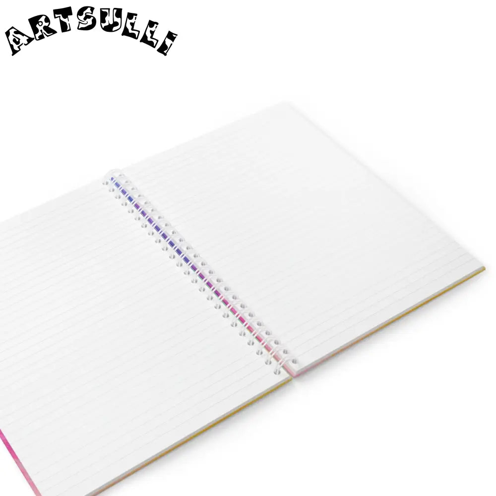JAKKOUTTHEBXX Tie Dye Spiral Notebook for Artistic Work 2025