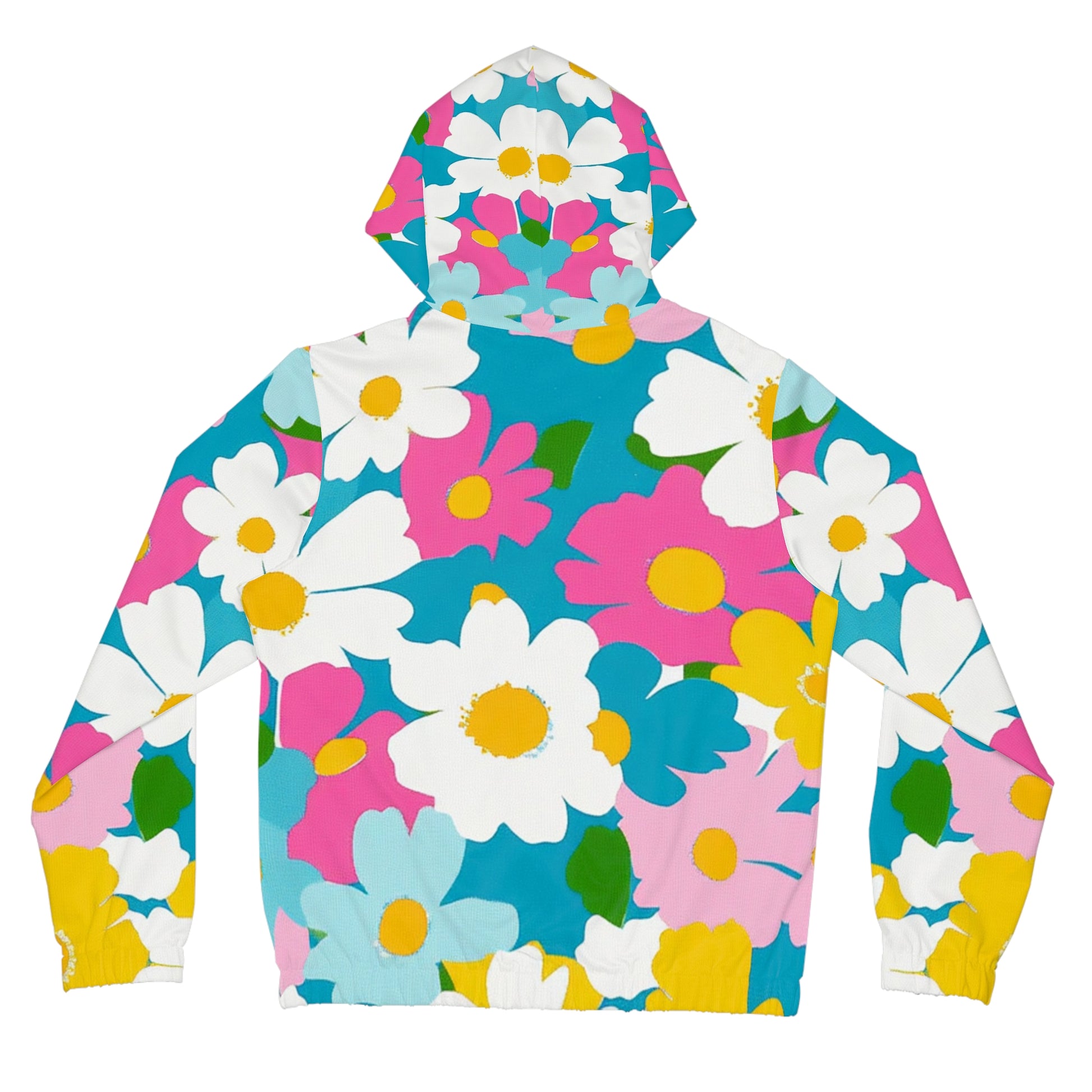 Flowers Women’s Full-Zip Hoodie (AOP), Artsulli - Art is Long, Life is Short, All Over Prints, , , , , , , 
