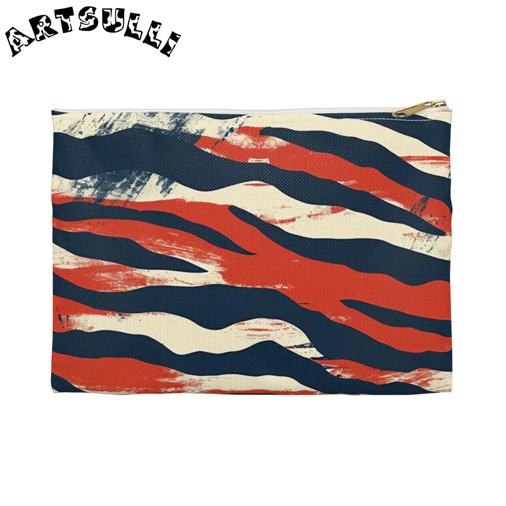 JAKKOUTTHEBXX Capricious Tiger Wave Accessory Pouch JAKKOUTTHEBXX