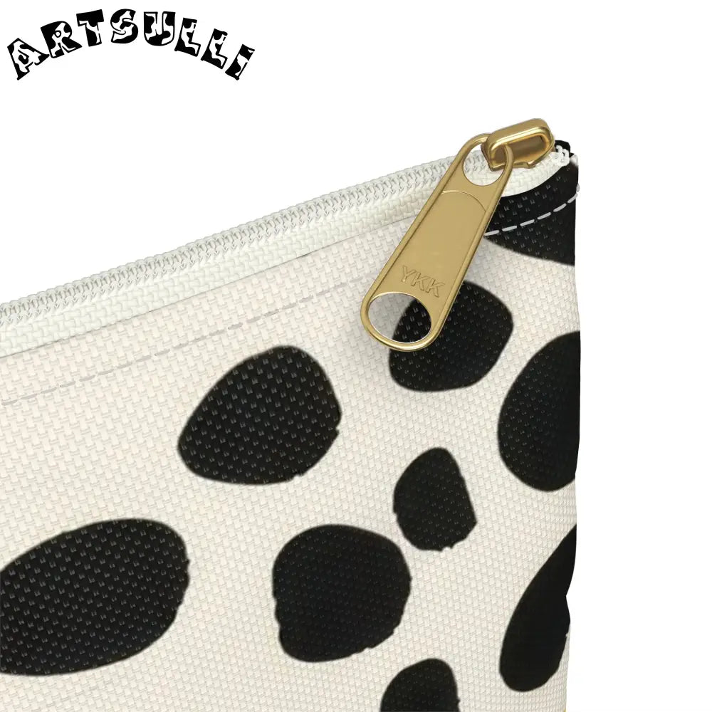 JAKKOUTTHEBXX Rae Zebra Rhapsody Accessory Pouch JAKKOUTTHEBXX