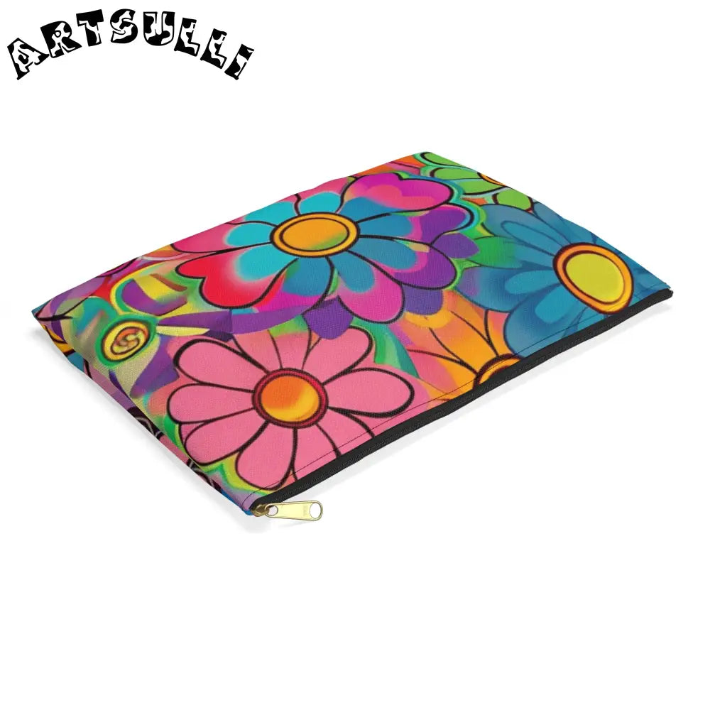 JAKKOUTTHEBXX Chromatic Daisy Dream Accessory Pouch JAKKOUTTHEBXX