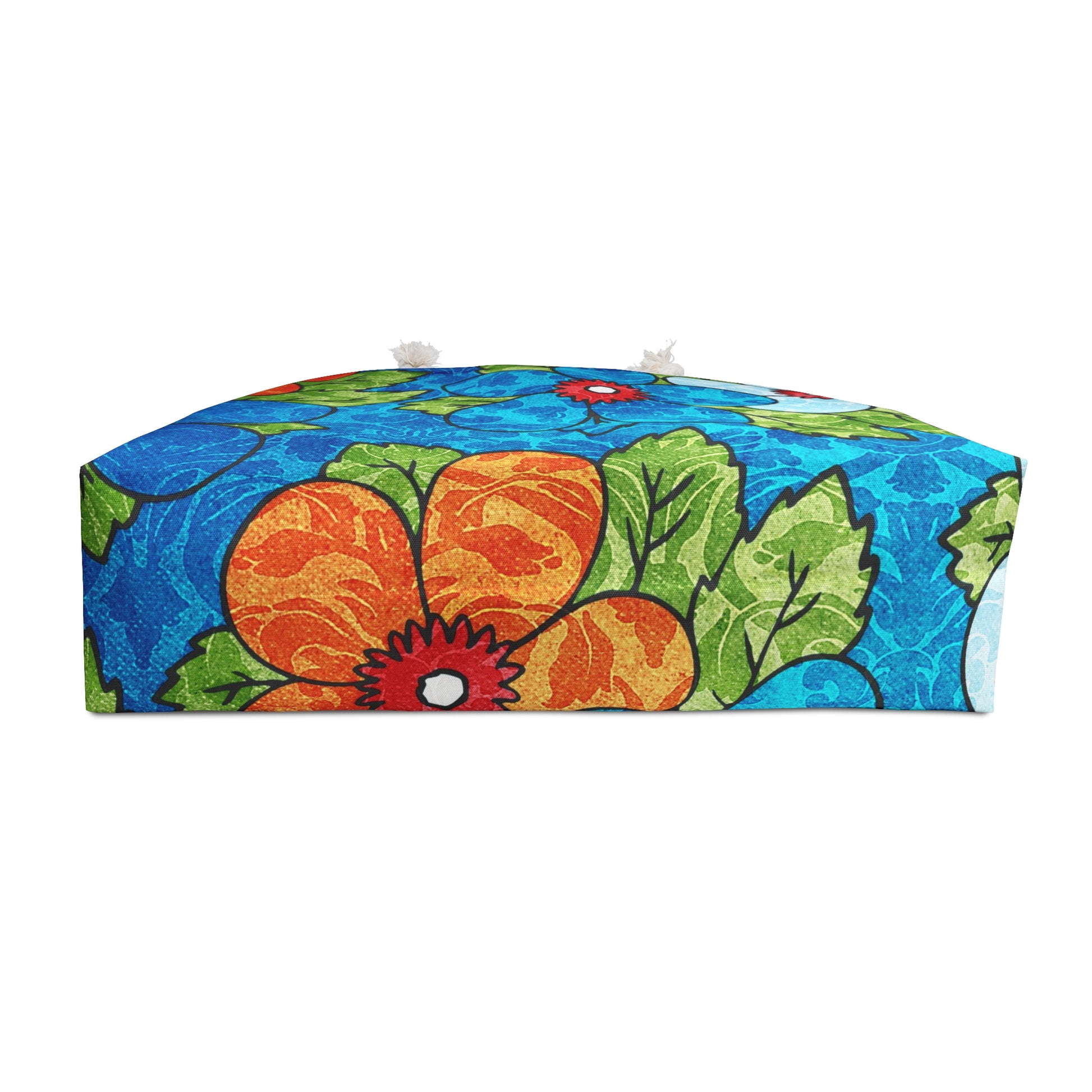 Blue Orange Groovy II Weekender Bag, Artsulli - Art is Long, Life is Short, Bags, , , , , , , 