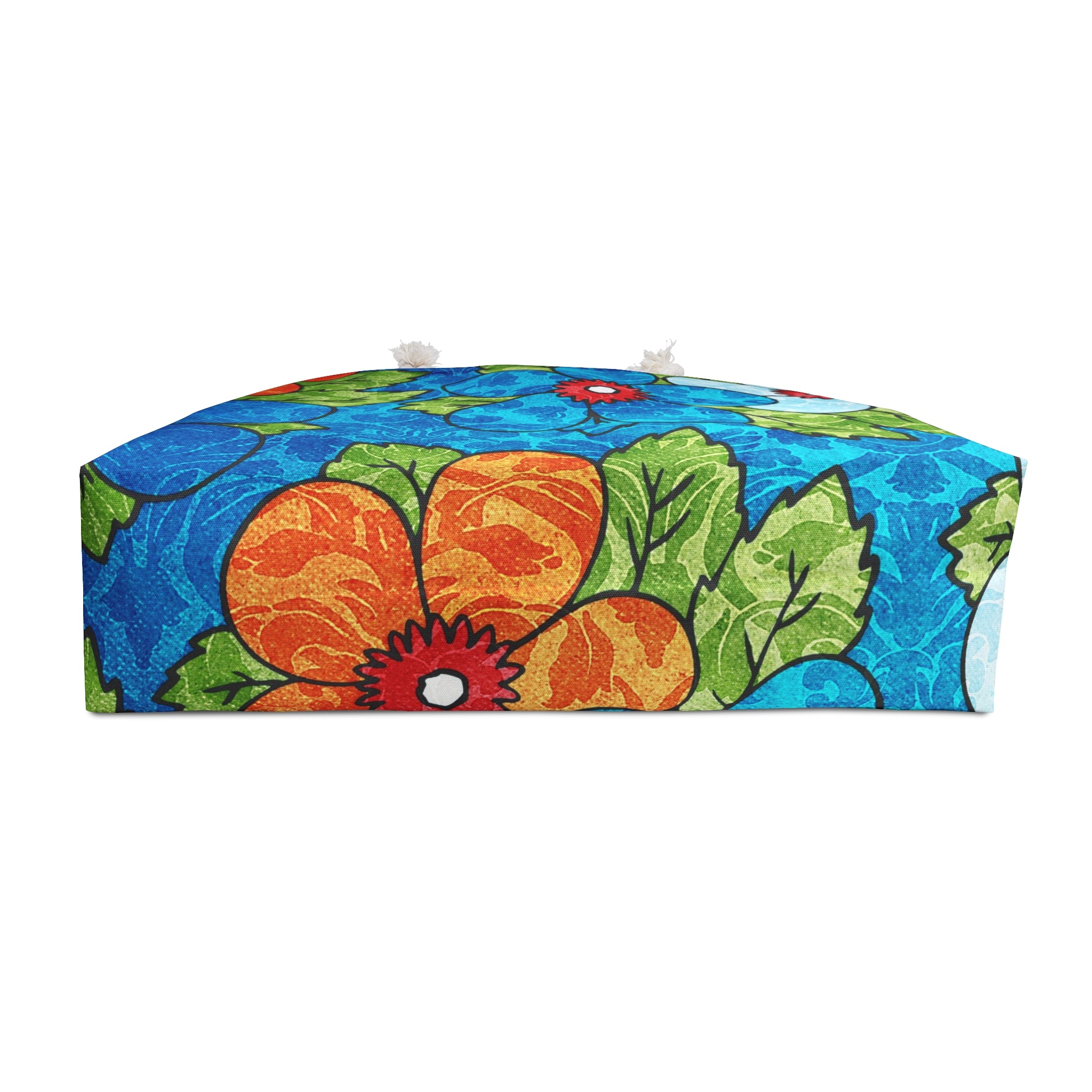 Blue Orange Groovy II Weekender Bag, Artsulli - Art is Long, Life is Short, Bags, , , , , , , 